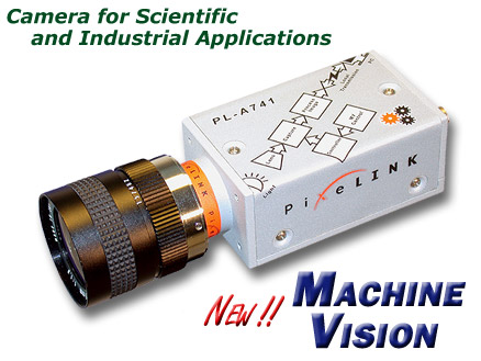 NEW PL-A741 FireWire Machine Vision Camera--Click for more information